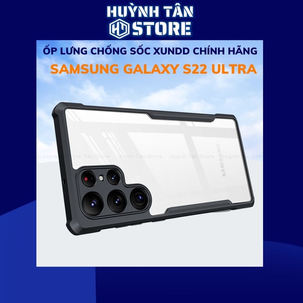 Ốp lưng s22, s22 plus, s22 ultra chống sốc xundd bảo vệ camera chính hãng chống ố vàng phụ kiện huỳnh tân store