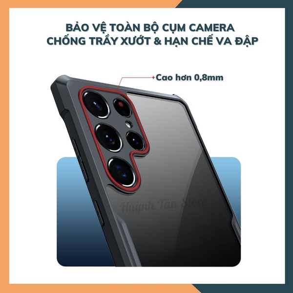 Ốp lưng s22, s22 plus, s22 ultra chống sốc xundd bảo vệ camera chính hãng chống ố vàng phụ kiện huỳnh tân store