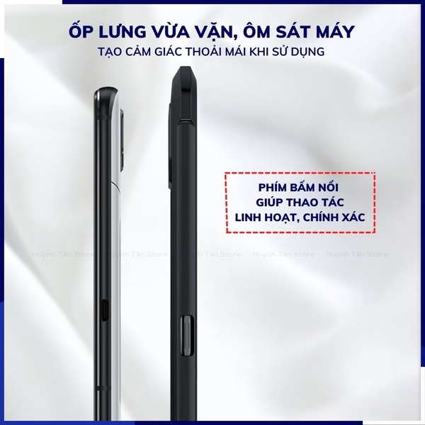 Ốp lưng rog phone 6, 6 pro chống sốc xundd bảo vệ camera chính hãng chống ố vàng phụ kiện huỳnh tân store