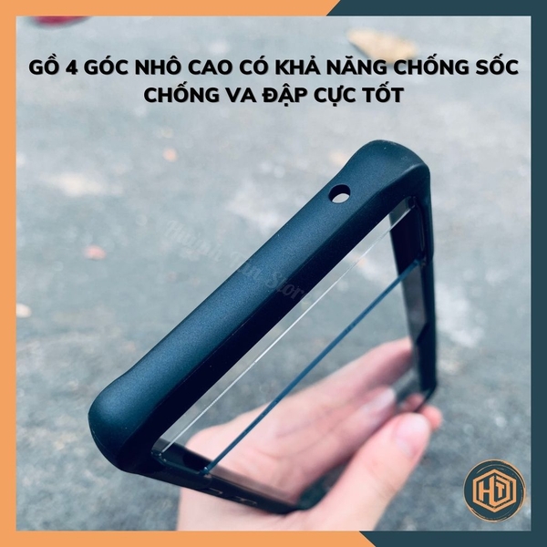 Ốp lưng chống sốc pixel 6 clear color ver 2 viền đen mặt lưng trong suốt không ố vàng bảo vệ camera phụ kiện huỳnh tân store