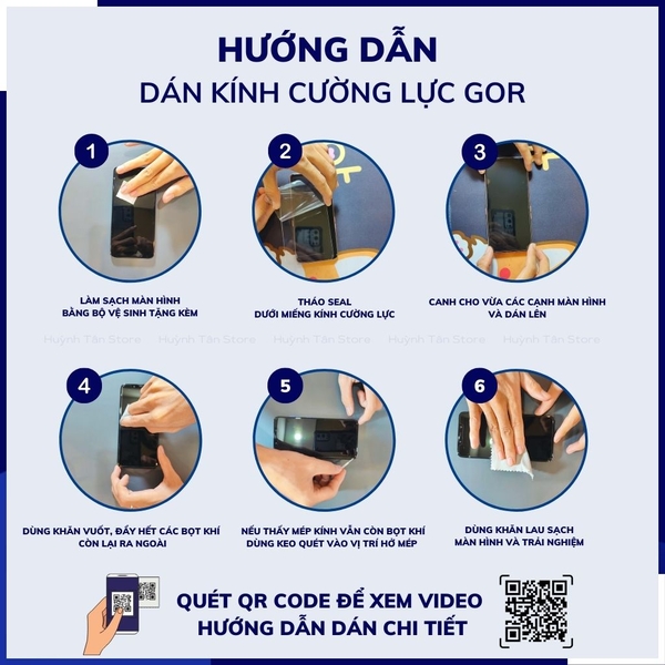 Kính cường lực pixel 6a trong suốt không full màn chống bám vân tay chính hãng Gor phụ kiện huỳnh tân store