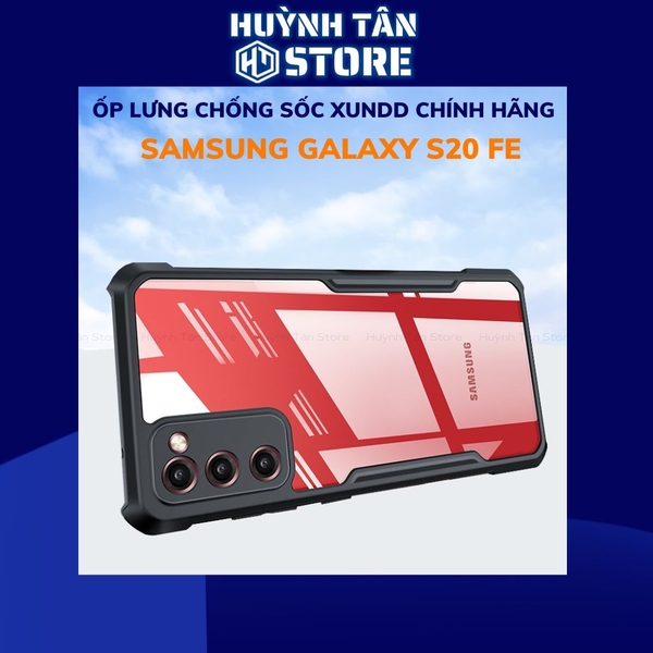 Ốp lưng s20 fe chống sốc xundd bảo vệ camera chính hãng chống ố vàng phụ kiện huỳnh tân store