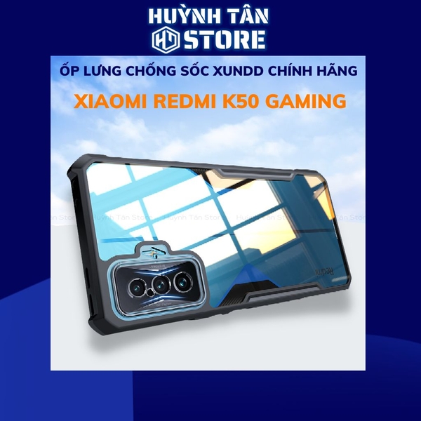 Ốp lưng k50 gaming, poco f4 gt chống sốc xundd bảo vệ camera chính hãng chống ố vàng phụ kiện huỳnh tân store