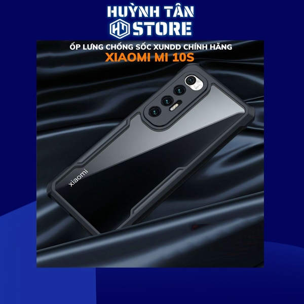 Ốp lưng mi 10s chống sốc xundd bảo vệ camera chính hãng chống ố vàng phụ kiện huỳnh tân store