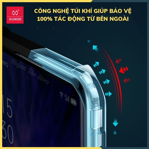 Ốp lưng mi vivo x80 pro chống sốc xundd bảo vệ camera chính hãng chống ố vàng phụ kiện huỳnh tân store