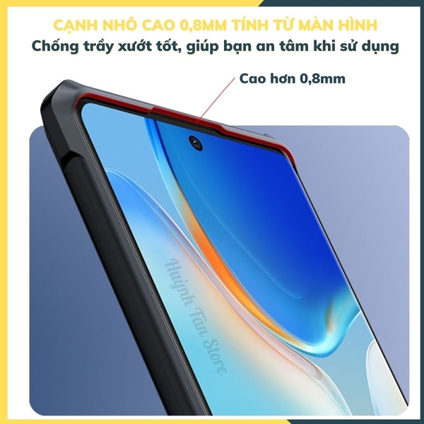 Ốp lưng mi vivo x80 pro chống sốc xundd bảo vệ camera chính hãng chống ố vàng phụ kiện huỳnh tân store