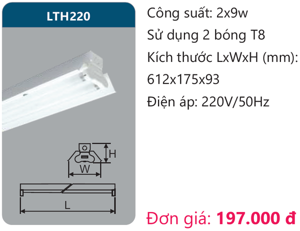 Đèn Led công nghiệp Duhal LTH220