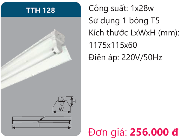 Đèn Led công nghiệp Duhal TTH 128