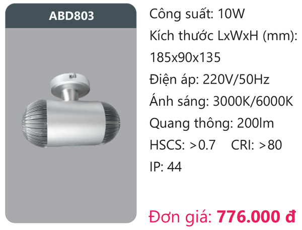 Đèn Led chiếu vách Duhal ABD803