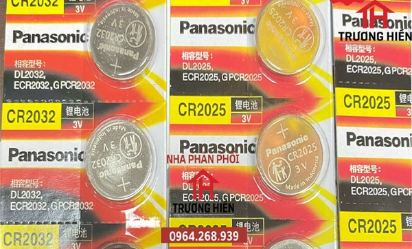 Pin cr2032 Panasonic khác pin cr2025 Panasonic như thế nào?