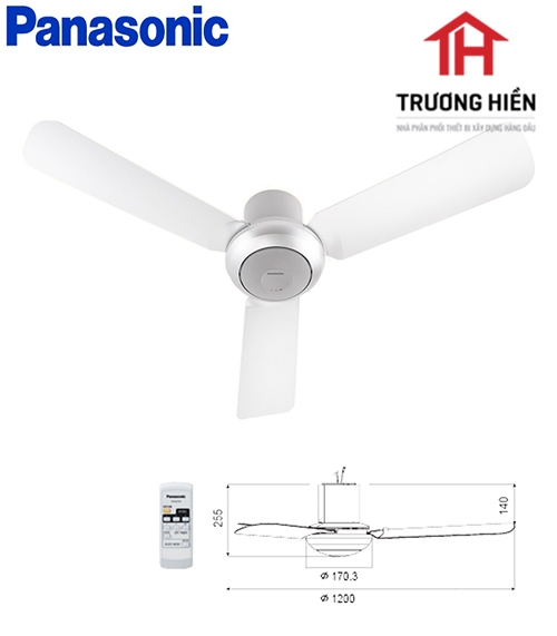 Quạt trần Panasonic F-48CZL chính hãng, giá tốt