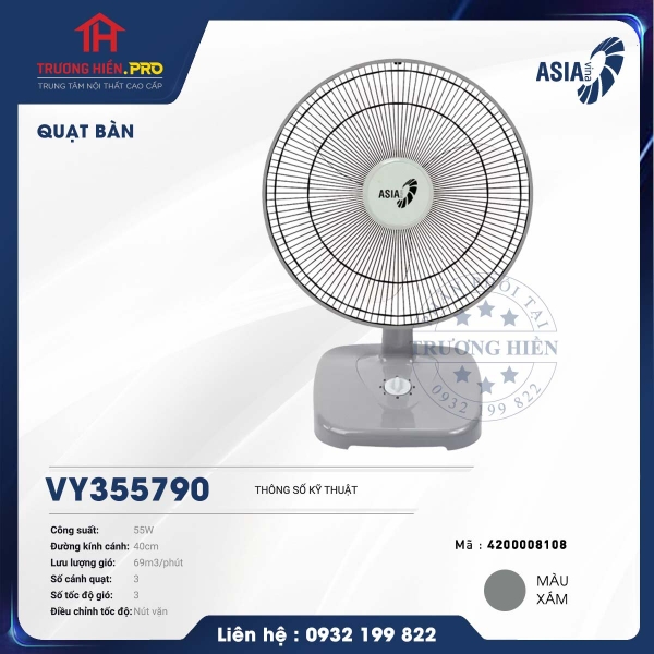 Quạt bàn Asia VY355790