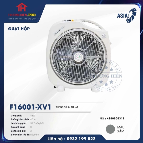 Quạt hộp Asia F16001