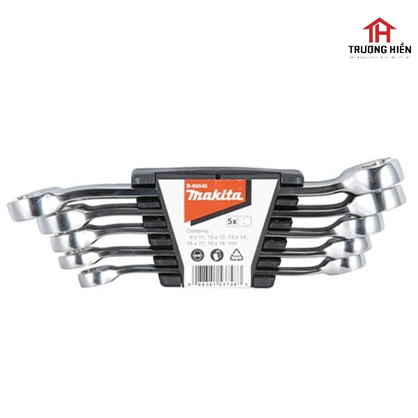 Bộ cờ lê mở đai ốc loe 5 chi tiết Makita
