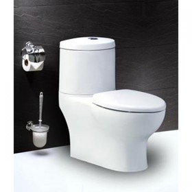 Bàn cầu hai khối nắp êm Caesar-CD1349