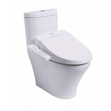 Bàn cầu hai khối kèm nắp rửa điện tử Washlet TCF6632A (220V) TOTO-CS818DW7