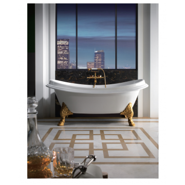 Bồn tắm gang tráng men đặt sàn TOTO-FBY1756PWGE#W