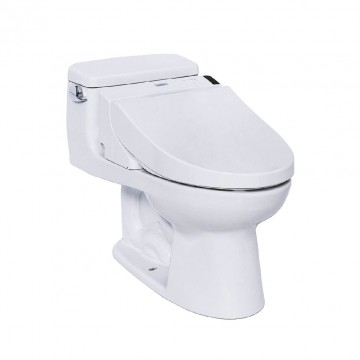 Bàn cầu một khối kèm nắp rửa điện tử Washlet TCF6531Z (220V) TOTO-MS688W6