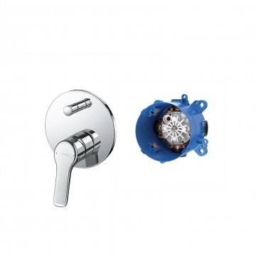 Van gật gù điều chỉnh nóng lạnh GS kèm van chuyển hướng và phụ kiện âm tường TOTO-TBG03304B/TBN01001B