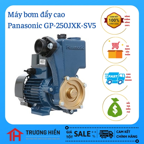 Máy bơm đẩy cao Panasonic GP-250JXK-SV5