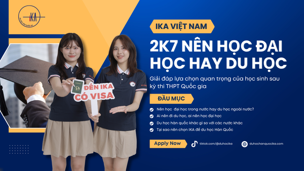 2K7 NÊN DU HỌC HAY HỌC ĐẠI HỌC TRONG NƯỚC?