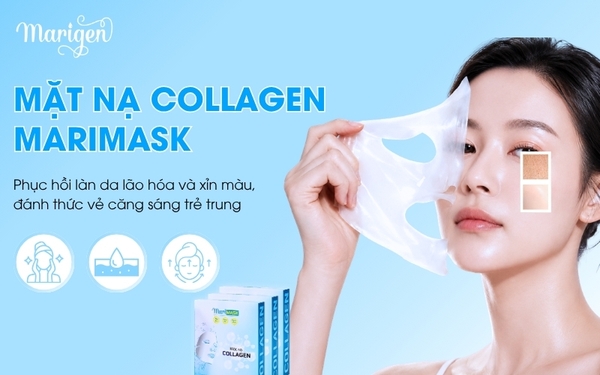 TỰ TIN VỚI LÀN DA CĂNG MƯỚT, TRONG VEO CÙNG MẶT NẠ COLLAGEN MARIMASK