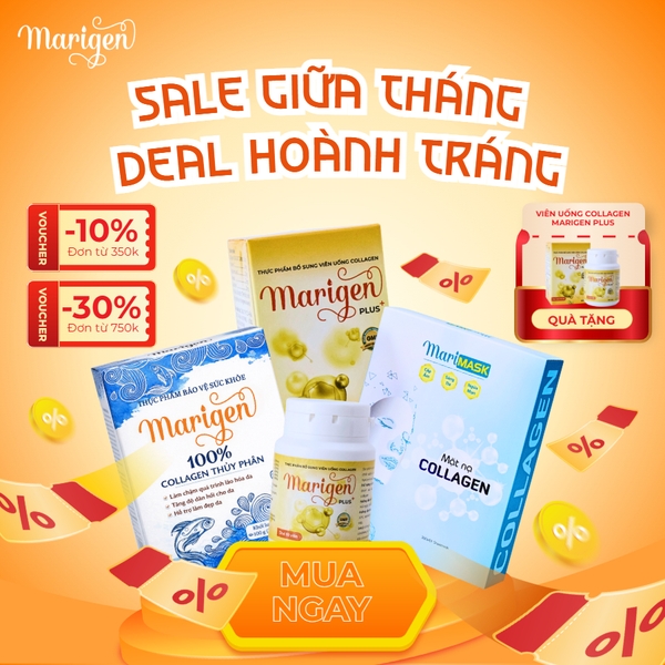 [𝟭𝟰-𝟭𝟱/𝟬𝟰] SALE GIỮA THÁNG, DEAL HOÀNH TRÁNG️🎉️🎉️🎉 Marigen Vietnam