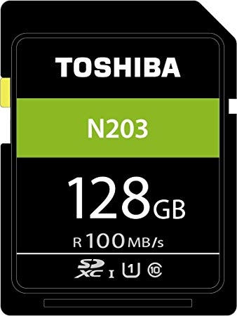 Thẻ nhớ Toshiba SDXC 128GB 100MB/s N203 Thế giới thẻ nhớ