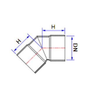 NỐI GÓC 45 ĐỘ NONG HÀN