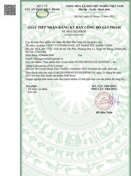 Viên Uống Tiền Liệt Tuyến NUTRI PROSTATE SUPPORT 30 Viên