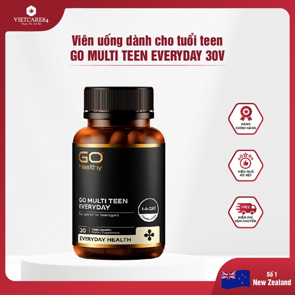 Viên Uống Cho Tuổi Teen GO MULTI TEEN EVERYDAY ( Hộp 30 Viên)