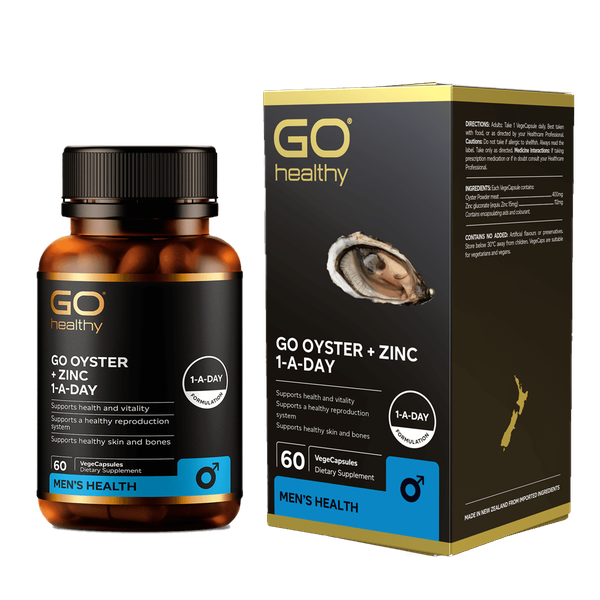 Tinh chất hàu New Zealand GO Oyster plus Zinc 60 viên