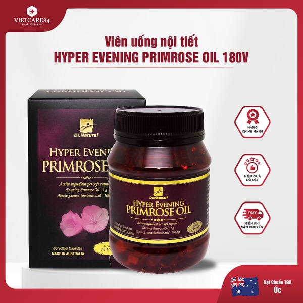 Viên uống Tiền Mãn Kinh Hyper Evening Primrose Oil 180 viên