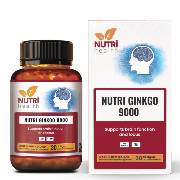 Viên Uống Bổ Não NUTRI GINKGO 9000 (30 Viên)