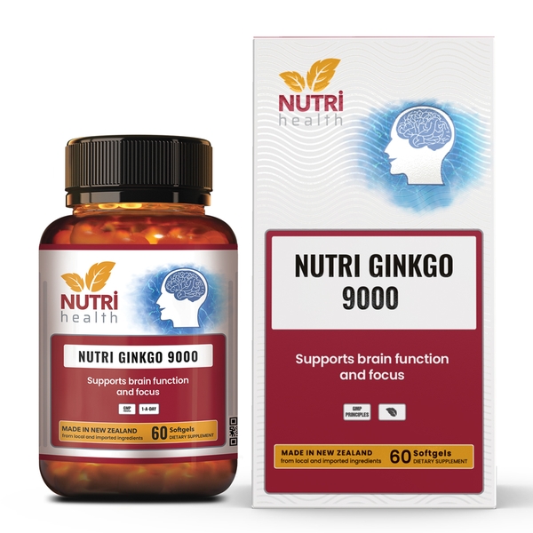 Viên Uống Bổ Não NUTRI GINKGO 9000 (60 Viên)