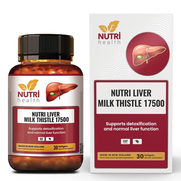 Viên Uống Thải Độc Gan Nutri Liver Milk Thistle 17500