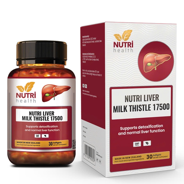 Viên Uống Thải Độc Gan Nutri Liver Milk Thistle 17500