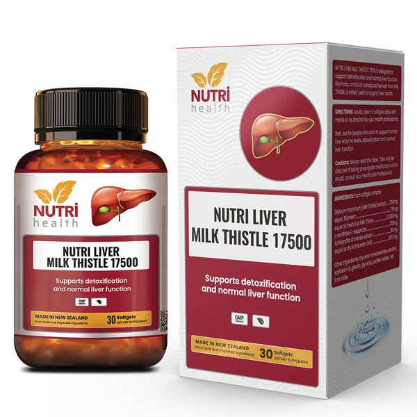Viên Uống Thải Độc Gan Nutri Liver Milk Thistle 17500