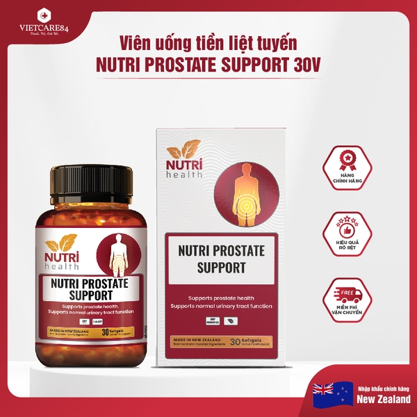 Viên Uống Tiền Liệt Tuyến NUTRI PROSTATE SUPPORT 30 Viên