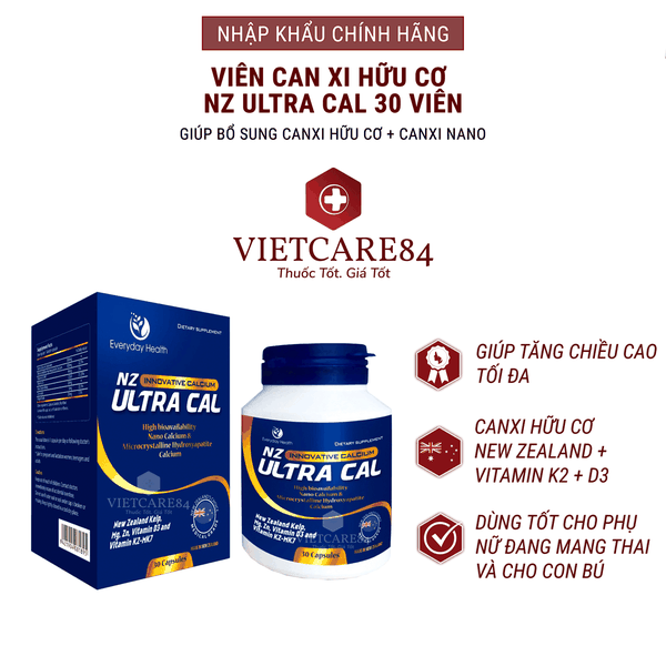 Viên Canxi NANO NZ-ULTRA CAL