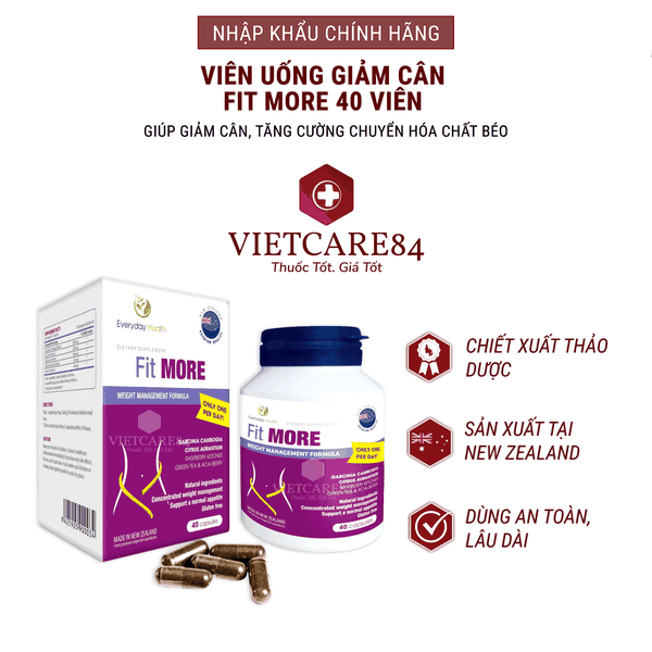 Viên uống giảm cân Fit MORE