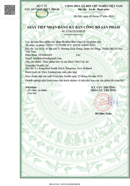 Viên Canxi NANO NZ-ULTRA CAL