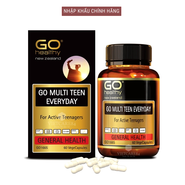 GO MULTI TEEN EVERYDAY – VIÊN UỐNG CHO TUỔI TEEN ( HỘP 60 VIÊN)