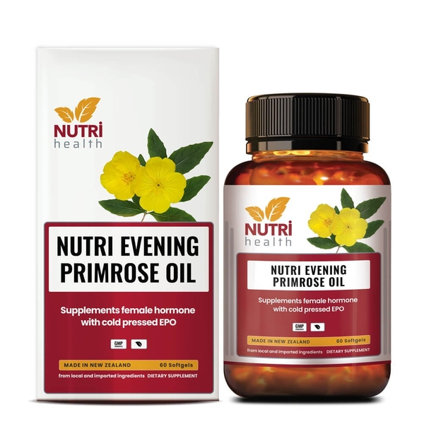 Viên Uống Bổ Sung Nội Tiết Nutri Evening Primrose Oil 60 Viên