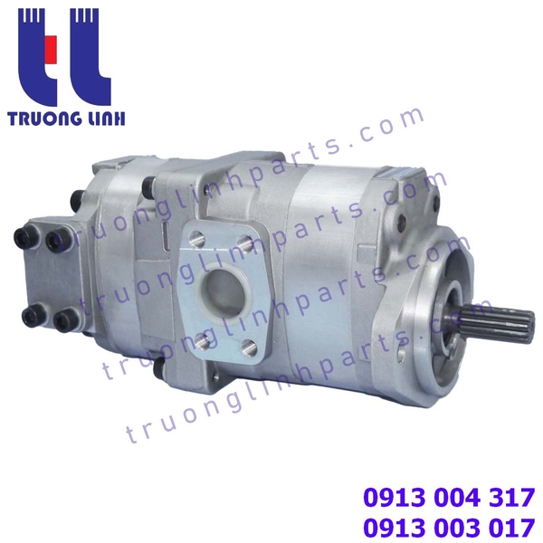 Steering pump 705-51-20070 Hydraulic gear pump For Wheel Loader WA180-1 WA300-1 WA320-1