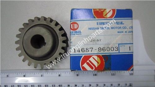 GEAR 14687-96003 FOR wheel loader spare parts KAWASAKI