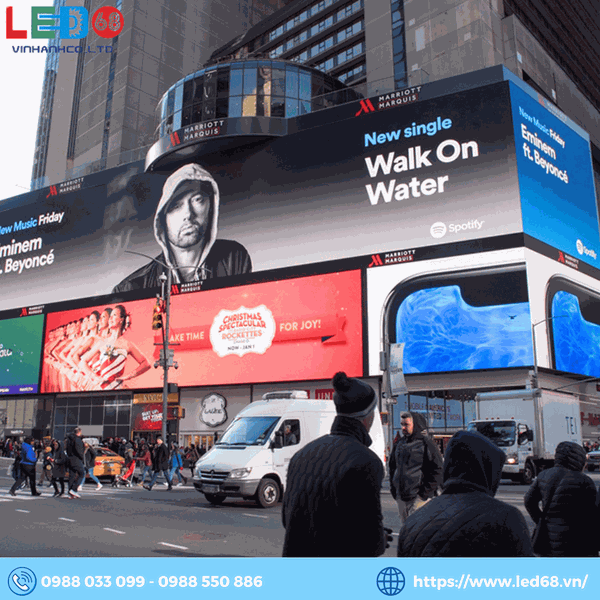 Các loại màn hình LED ngoài trời phổ biến hiện nay