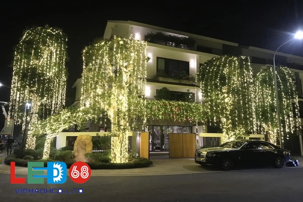 Bật mí các loại đèn trang trí cây xanh ngoài trời siêu đẹp