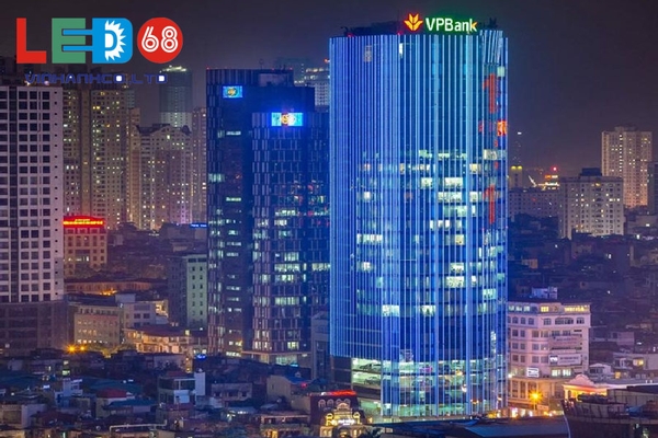 Các mẫu đèn led trang trí tòa nhà đẹp nhất hiện nay