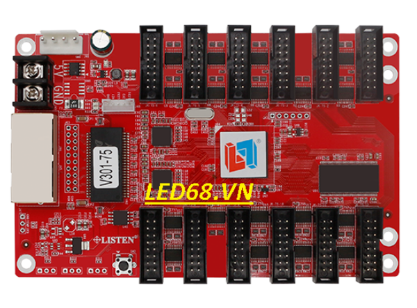 Card thu LISTEN V312- 7 điểm tuyệt vời của dòng mạch điều khiển màn hình LED full color